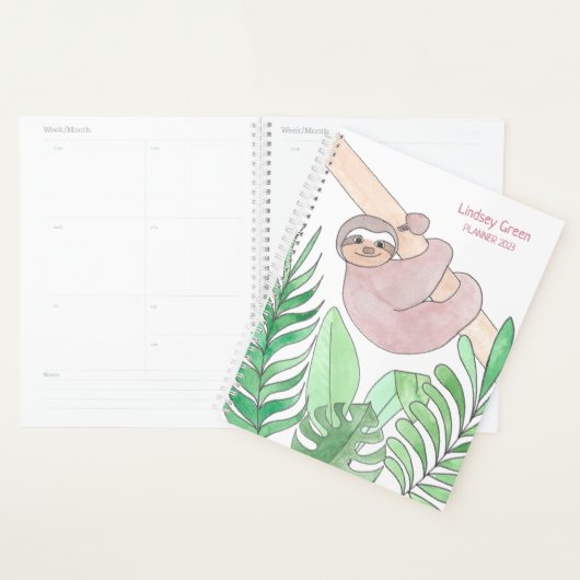 Sloth personnalisé (Devant avec enveloppe)