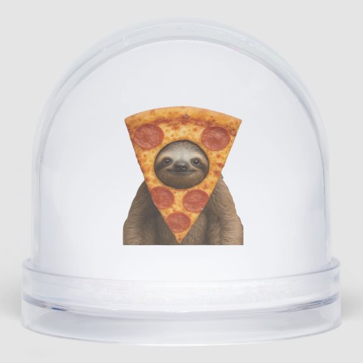 Sloth pizza funny weird prank meme cute happy chri (Avant)