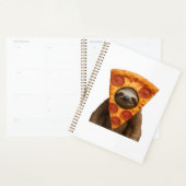 Sloth pizza funny weird prank meme cute happy chri (Devant avec enveloppe)