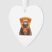 Sloth pizza funny weird prank meme cute happy chri (devant)