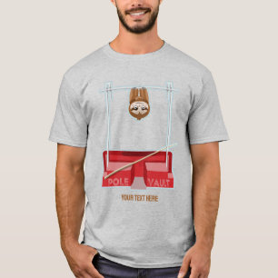 Sloth Pole Vault Atletiek T-shirt