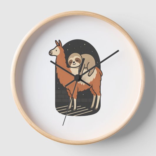 Sloth Riding Llama (Voorkant)