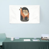 Sloth Riding Llama Spandoek (Beurs)