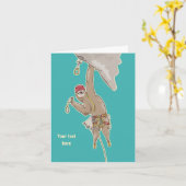 Sloth Rock Climber Trad-uitrusting Kaart (Gele Bloem)