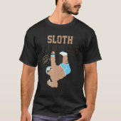 Sloth Running Club Laten we Nap Sloth Runner T-shirt (Voorkant)