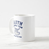 Sloth Running Koffiemok (Voorkant links)