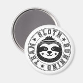 Sloth Running Magneet (Voorkant / Achterkant)