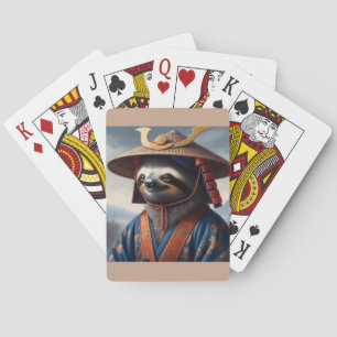 Sloth Samurai Pokerkaarten