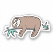 Sloth Says Chill Sticker (Voorkant)
