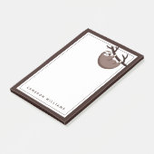 Sloth Says | Sleufmodus geactiveerd Post-it® Notes (Schuin)