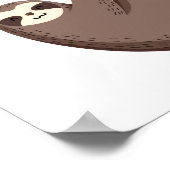 Sloth Says | Sleufmodus geactiveerd Poster (Hoek)