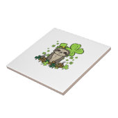 Sloth Shamrock Carreaux Leopard St Patricks Day Ho (Côté)