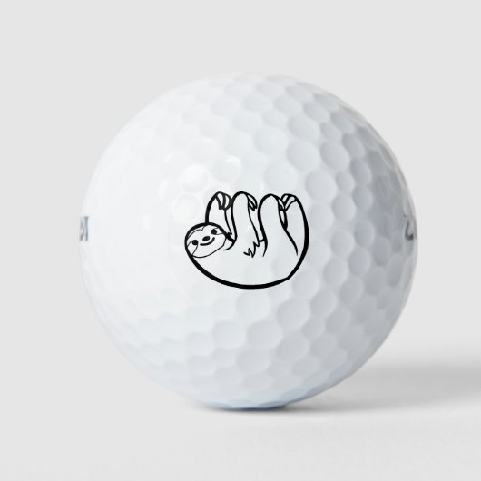 sloth - Sloth grappig Golfballen (Voorkant)