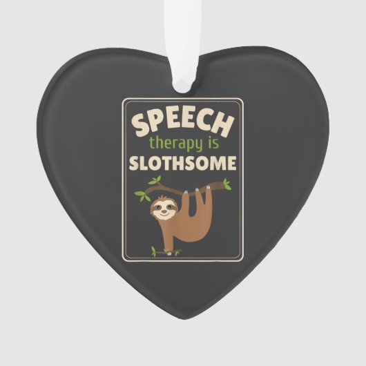 Sloth Speech Therapist Speech Therapy Pathology T- (devant)