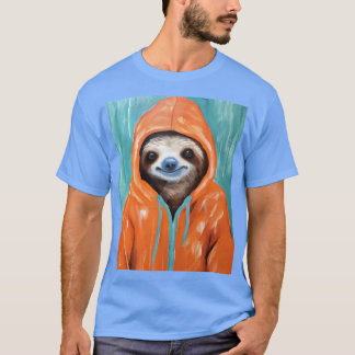 Sloth the rain t-shirt