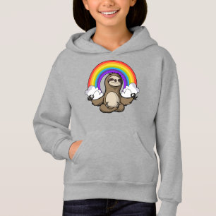 Sloth Zen Yoga Méditation Rainbow Animal