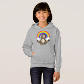 Sloth Zen Yoga Meditation Rainbow Animal (Voorkant volledig)
