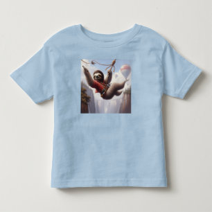 Sloth Ziplining Kinder Shirts