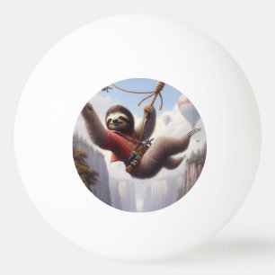 Sloth Ziplining Pingpongballen