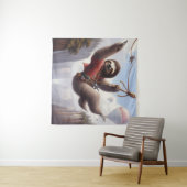 Sloth Ziplining Wandkleed (In Situ (horizontaal))