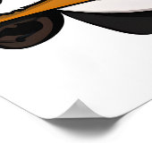 Slothful Panda Poster (Hoek)