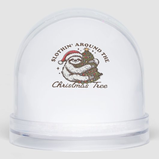 Slothin Around the Christmas Tree, Funny Christmas (Avant)