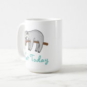 Slothin' rond koffiemok (Voorkant links)