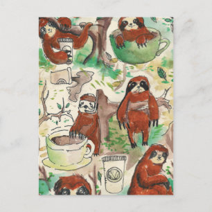 slotkoffie briefkaart