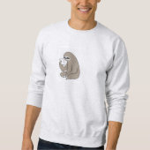 Slotopmerkingen Mannen Basis Sweatshirt (Voorkant)