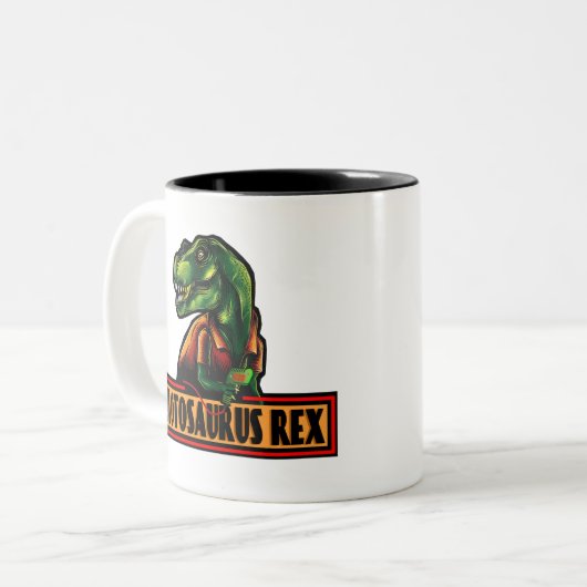 Slotosaurus Rex Coffee Mug (Devant gauche)