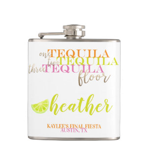 Slotpartij Fiesta Favor Tequila Bachelorette Heupfles