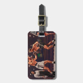 Slotronde Bagagelabel (Voorkant verticaal)