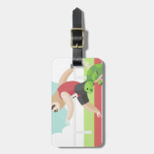 slotwijn bagagelabel (Voorkant verticaal)