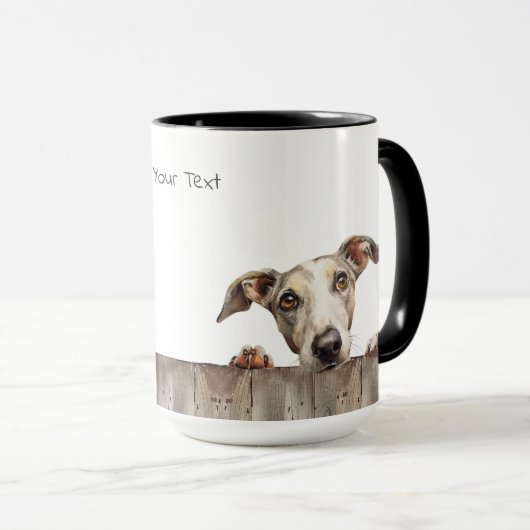 Sloughi Chien Mug (Devant droit)