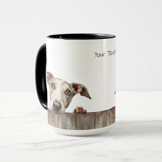 Sloughi Chien Mug (Devant gauche)