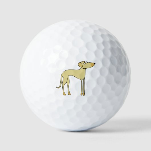 Sloughi Dog Golfballen (Voorkant)