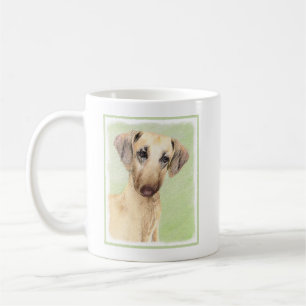 Sloughis Painting - Cute Original Dog Art Koffiemok
