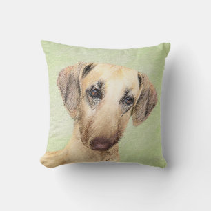 Sloughis Painting - Cute Original Dog Art Kussen
