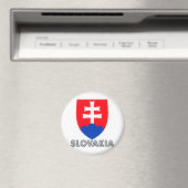 Slovakia Coat of Arms Magneet (Insitu (Vaatwasser))