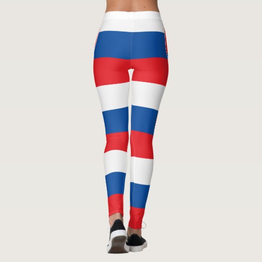 Slovakia Flag Leggings (Achterkant)