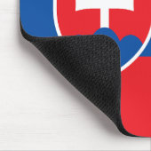 Slovakia Flag Muismat (Hoek)