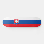 Slovakia Flag Skateboard (Horizontaal)