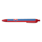 Slovakia Flag Zwarte Inkt Pen (Bodem)