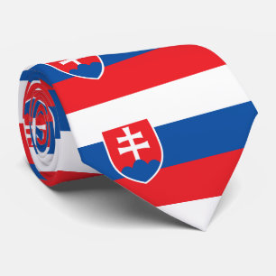 Slovakiaanse vlag stropdas