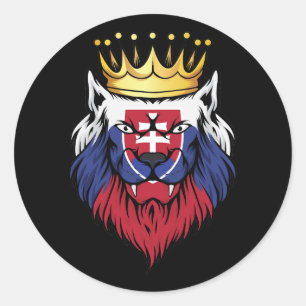 Slovakije - koningsvlag ronde sticker
