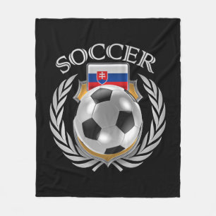 Slovakije Voettuig 2016 Fleece Deken