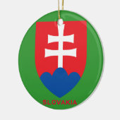 SLOVAQUIE* Ornement de Noël (Gauche)