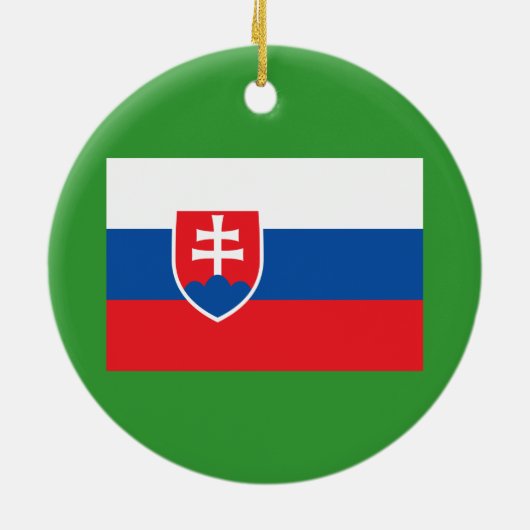 SLOVAQUIE* Ornement de Noël (Dos)