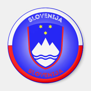 Sloveens Erfgoed Embleem Magneet