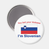 Sloveens Klobase Magneet (Voorkant / Achterkant)